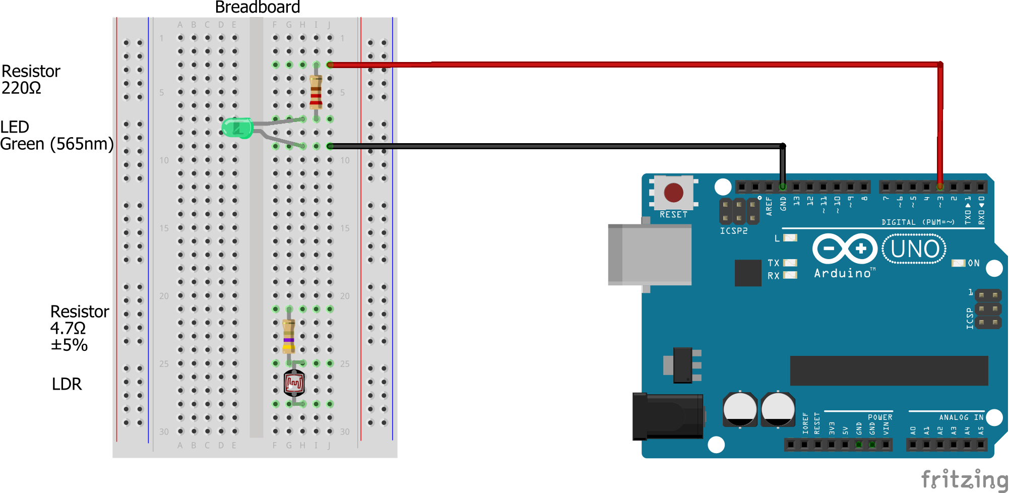 step 3 fritzing